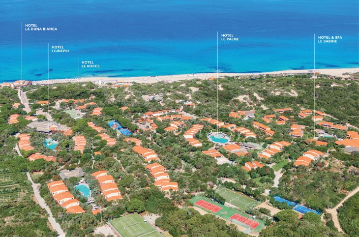 Resort & Spa Le Dune <div class="m-page-header__rating"><span class="m-page-header__rating--star"></span><span class="m-page-header__rating--star"></span><span class="m-page-header__rating--star"></span><span class="m-page-header__rating--star"></span></div>