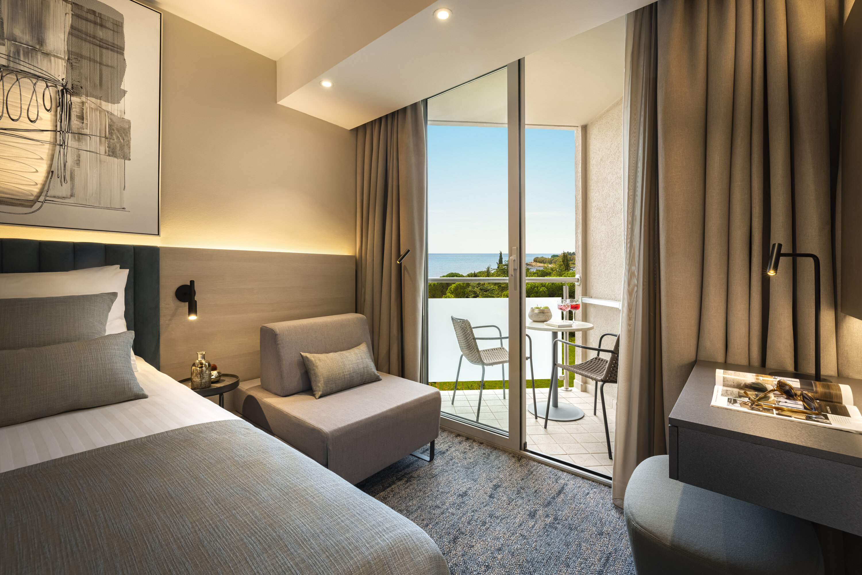 Superior Doppelzimmer mit Balkon Meerseite