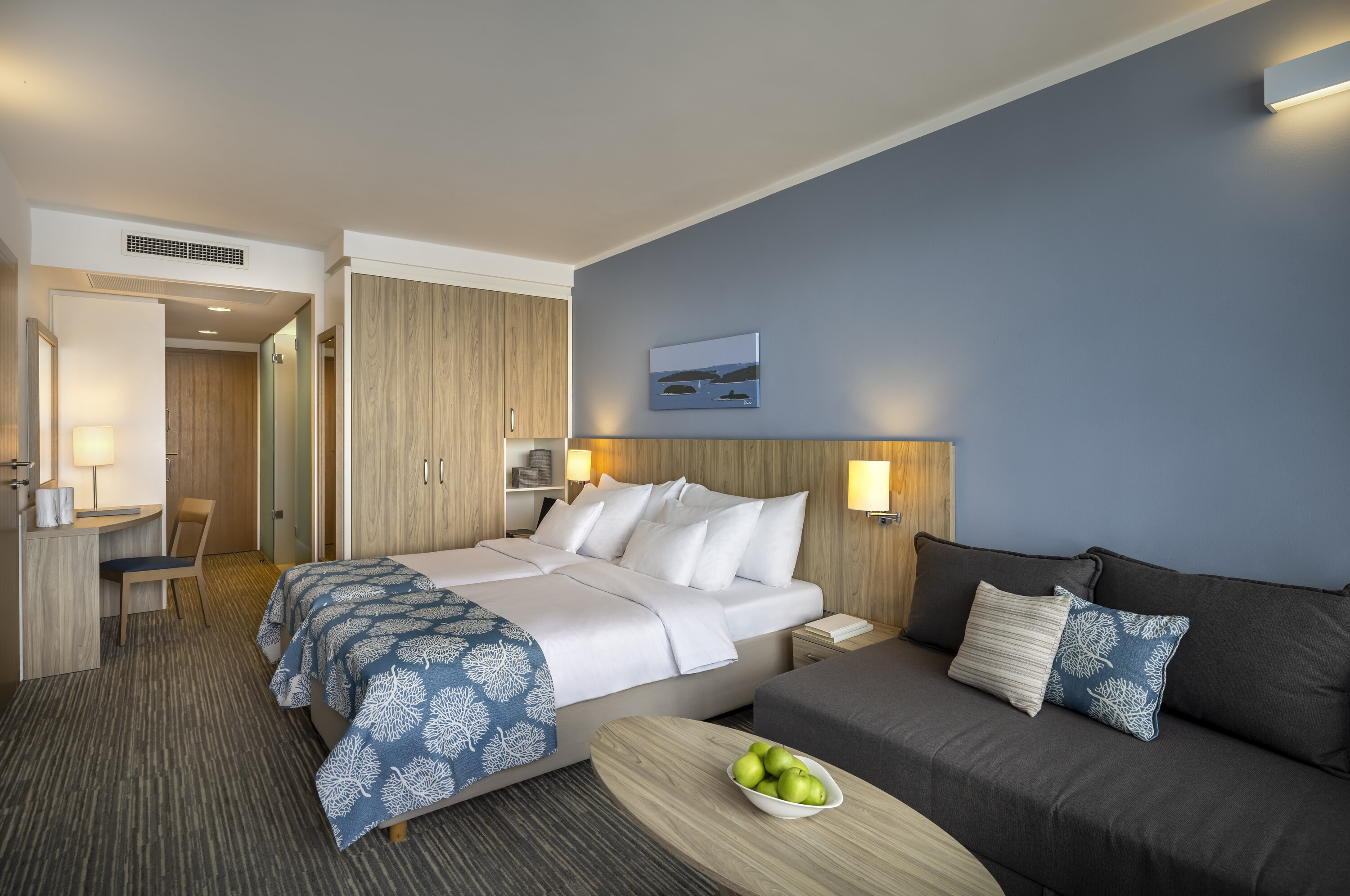 Zimmer für 2+1 Meerblick