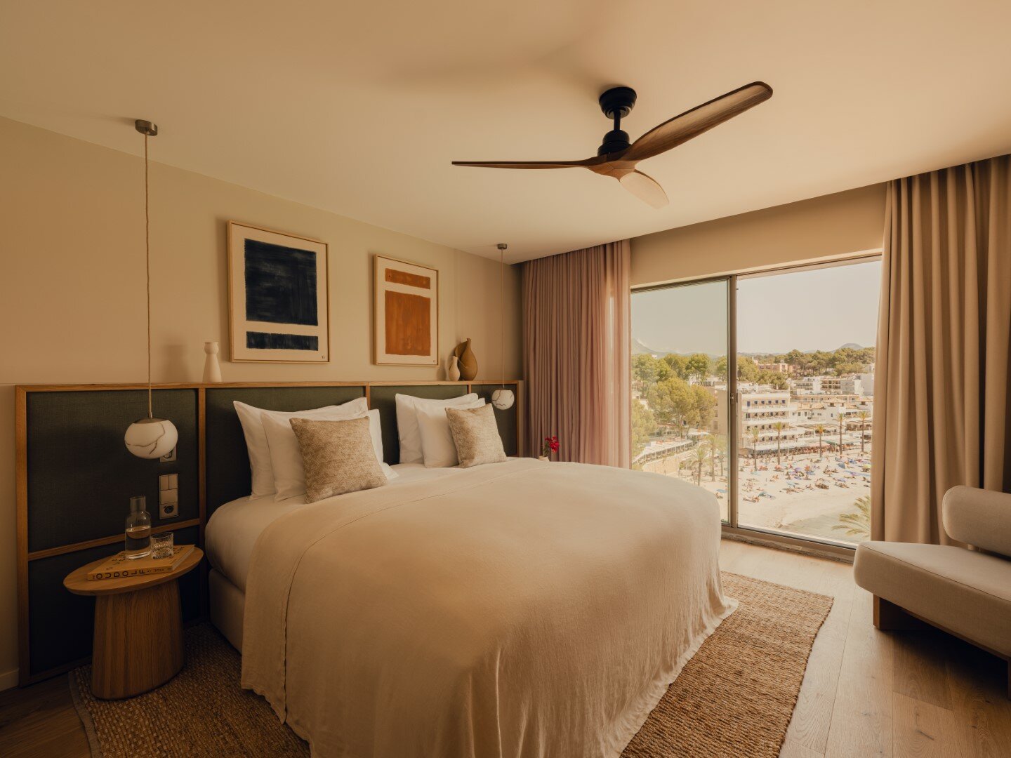 Doppelzimmer Meerblick mit Terrasse