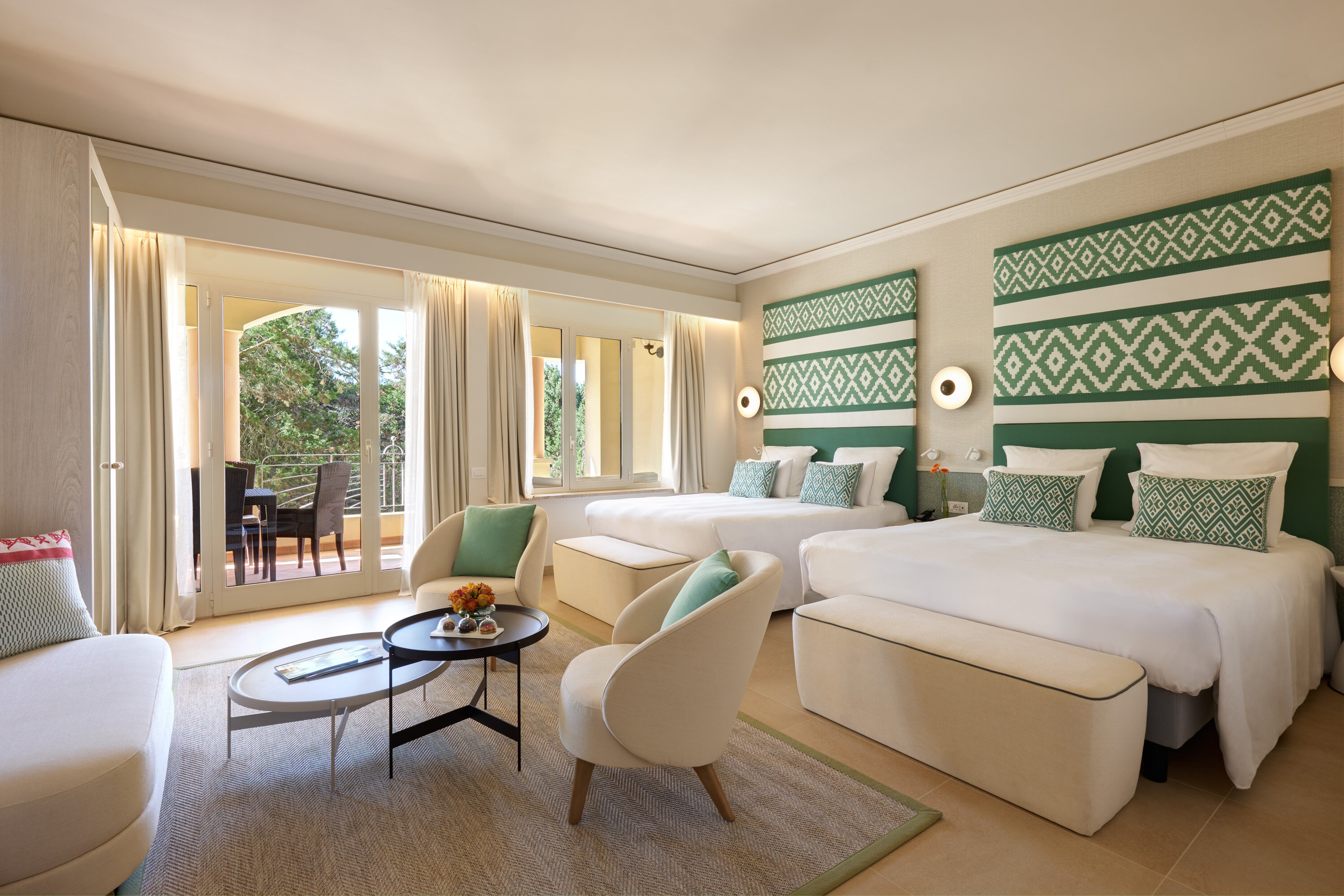 Familienzimmer Gartenseite