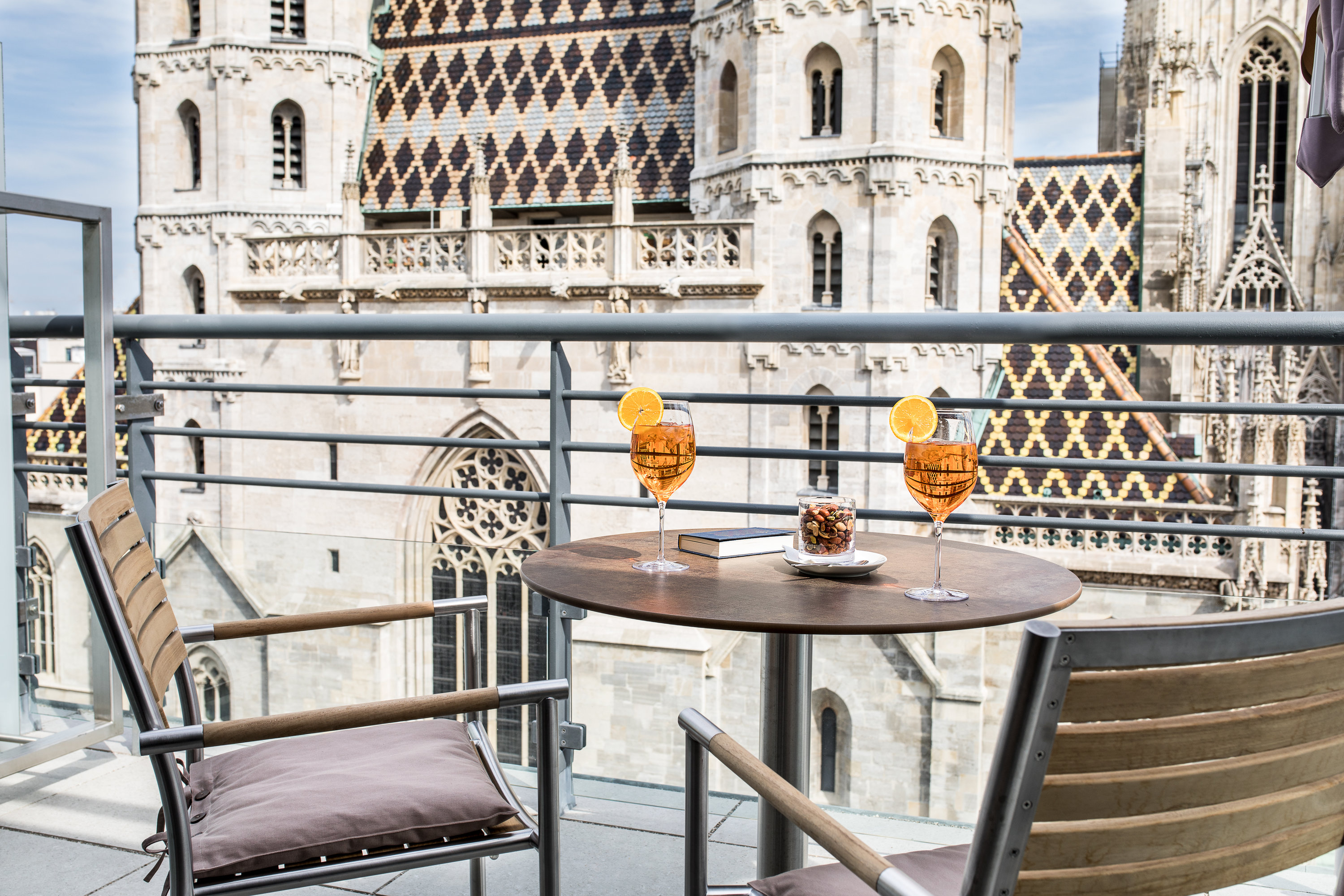 Doppelzimmer Dachterrasse